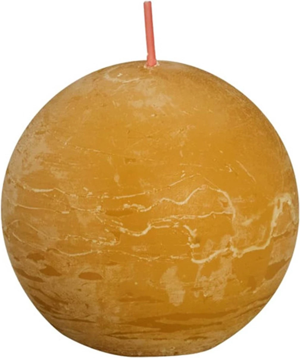 Bolsius Bolkaarsen Shine 6 St Rustiek 76x190 Mm Honinggeel 6 Bolsius Bolkaarsen Shine 6 St Rustiek 76x190 Mm Honinggeel - Afbeelding 4