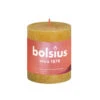 Bolsius Rustiek Stompkaars Honinggeel 80x68 Mm -Bolsius 101 0319 2 1