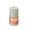 Bolsius Rustiek Stompkaars Lichtgroen 130x68 Mm 1 Bolsius Rustiek Stompkaars Lichtgroen 130x68 Mm -Bolsius 101 2986 1 2