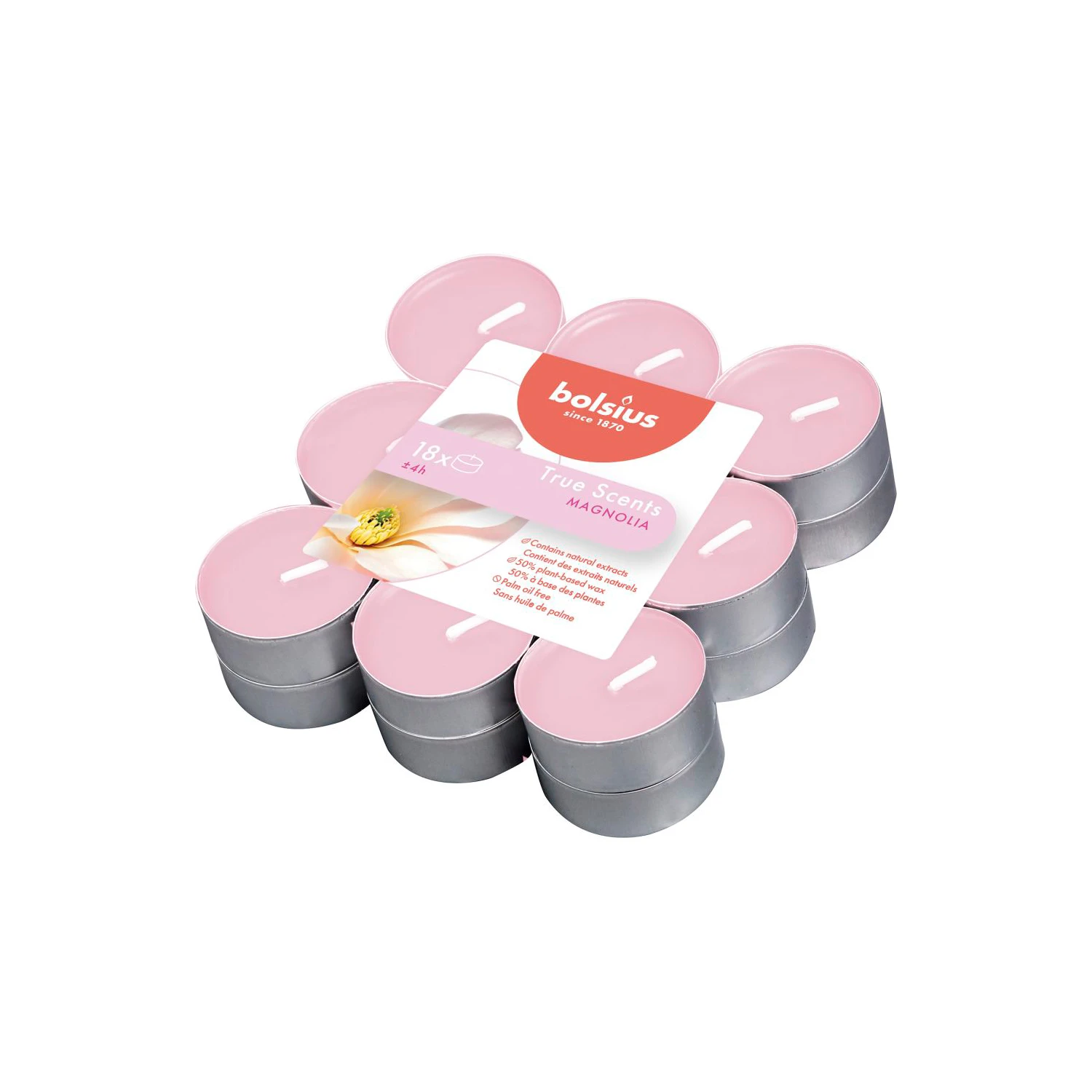 Bolsius True Scents Geurtheelicht Magnolia 3 Bolsius True Scents Geurtheelicht Magnolia