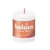 Bolsius Rustiek Stompkaars Wit 80x68 Mm -Bolsius 101 6533 1 1