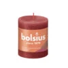 Bolsius Rustiek Stompkaars Rood 80x68 Mm -Bolsius 101 6540 1 1