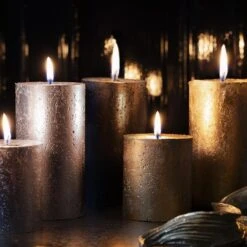 Bolsius Shimmer Stompkaars Goud 130x68 Mm 7 Bolsius Shimmer Stompkaars Goud 130x68 Mm -Bolsius 101 7182 2 1