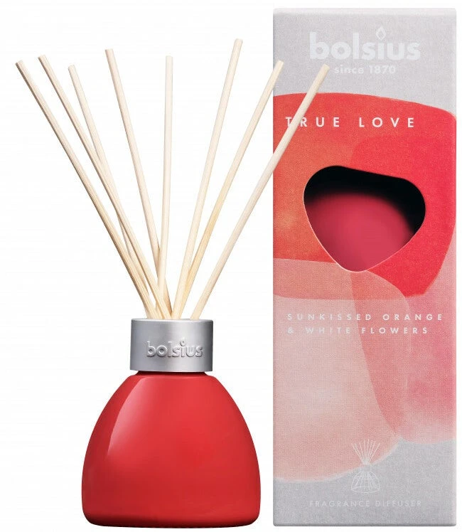Bolsius True Love Geurverspreiders 45ml Transparant 3 Bolsius True Love Geurverspreiders 45ml Transparant