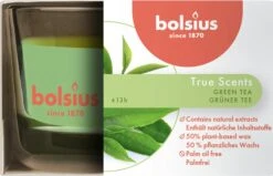 Bolsius True Scents Geurglas 50/80 Green Tea
