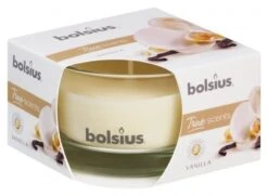 Bolsius Geurglas 80/50 True Scents 82x82x52 Vanilla