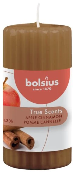 Bolsius True Scents Stompkaars 120/58 Apple Cinnamon