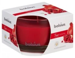 Bolsius Geurglas 63/90 True Scents 92x92x64 Pomegranate