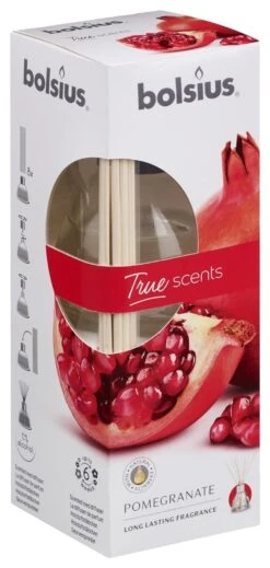 Bolsius Geurverspreider 45ml True Scents 60x60x170 Pomegranate