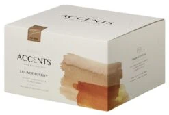 Bolsius Accents Scented Glass MultiwickLounge Luxury OP=OP