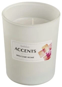 Bolsius Accents Scented Glass Welcome Home OP=OP