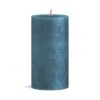 Bolsius Shimmer Rustieke Stompkaars 130/68 Blue -Bolsius 103667647160 1