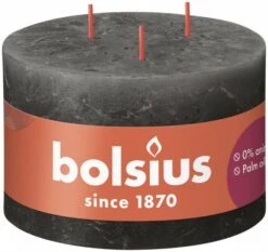 Bolsius Shine Rustiekkaars 90/140 Stormy Grey