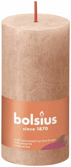 Bolsius Shine Rustiekkaars 100/50 Creamy Caramel