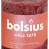 Bolsius Shine Rustiekkaars 80/68 Velvet Red -Bolsius 103668780347