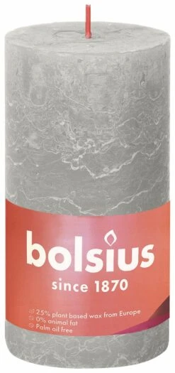 Bolsius Shine Rustiekkaars 130/68 Sandy Grey