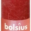 Bolsius Shine Rustiekkaars 130/68 Delicate Red