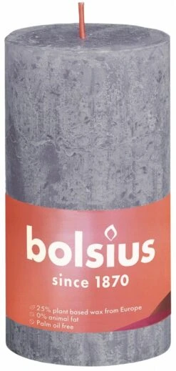 Bolsius Shine Rustiekkaars 130/68 Frosted Lavender