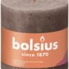Bolsius Shine Rustiekkaars 100/100 Rustic Taupe -Bolsius 103668810324