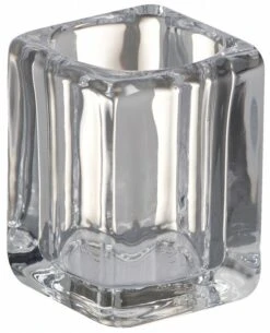 Bolsius Theelichthouder Square 76/55 Transparant