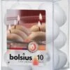 Bolsius Drijfkaarsen - 10 Stuks - Wit -Bolsius 1053x1200 1