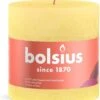 Bolsius Shine Collection Rustiek Stompkaars 100/100 Sunny Yellow -Bolsius 1075x1200