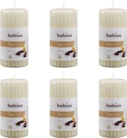 Bolsius Geurkaarsen Geribbeld 6 St 120x58 Mm Vanille 15 Bolsius Geurkaarsen Geribbeld 6 St 120x58 Mm Vanille -Bolsius 1096x1200 1