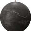 Bolsius Antraciet Rustiek Bolkaars Ø 145 Mm (90 Uur) Eco Shine Stormy Grey