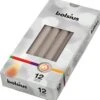 Bolsius Gotische Kaarsen 12 Stuks 245/24 Kleur Grijs -Bolsius 1147x1200 1