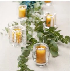 200 Stuks Bolsius Clear Cups Kaars In Amber Houder 49/42 (16 Uur) -Bolsius 1188x1200