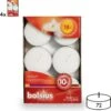 Bolsius - 72 Maxi Waxinelichtjes - Theelichtjes - Wit - 10 Branduren - Grootverpakking - Voordeelverpakking -Bolsius 1192x1200