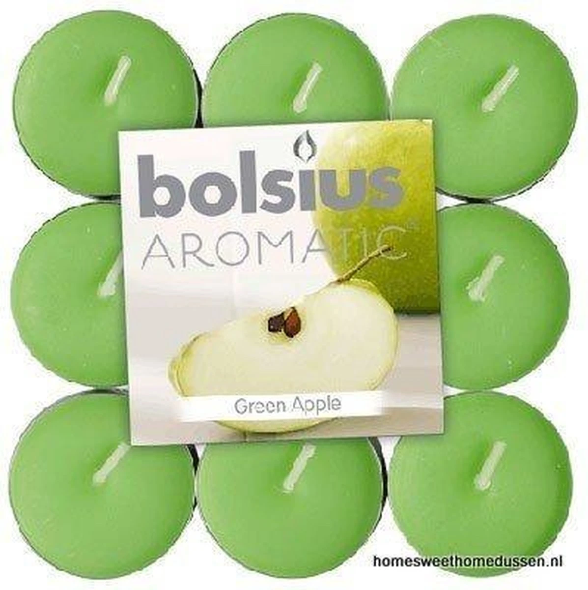 Bolsius Apple - Geur Waxinelichten - 18 Stuks 4 Bolsius Apple - Geur Waxinelichten - 18 Stuks - Afbeelding 2