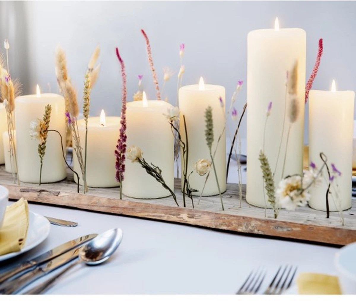 Stompkaarsen Bolsius - 100x48mm - Kleur Wit - Stompkaarsen - Bolsius 6 Stompkaarsen Bolsius - 100x48mm - Kleur Wit - Stompkaarsen - Bolsius - Afbeelding 4