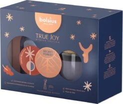 Bolsius - 2 X Giftset - Geurstokjes & Geurglas - True Joy - Secret Forest -Bolsius 1200x1014