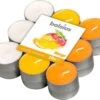 Bolsius Geurkaarsen Theelicht Mango Oranje/wit 18 Stuks X 2 -Bolsius 1200x1027