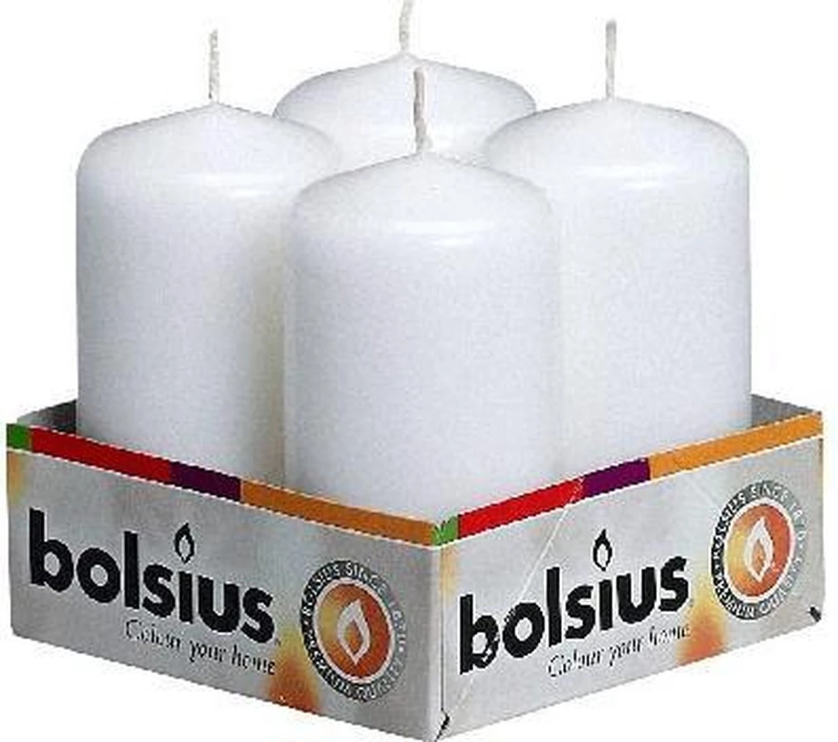 Stompkaarsen Bolsius - 100x48mm - Kleur Wit - Stompkaarsen - Bolsius 10 Stompkaarsen Bolsius - 100x48mm - Kleur Wit - Stompkaarsen - Bolsius - Afbeelding 8
