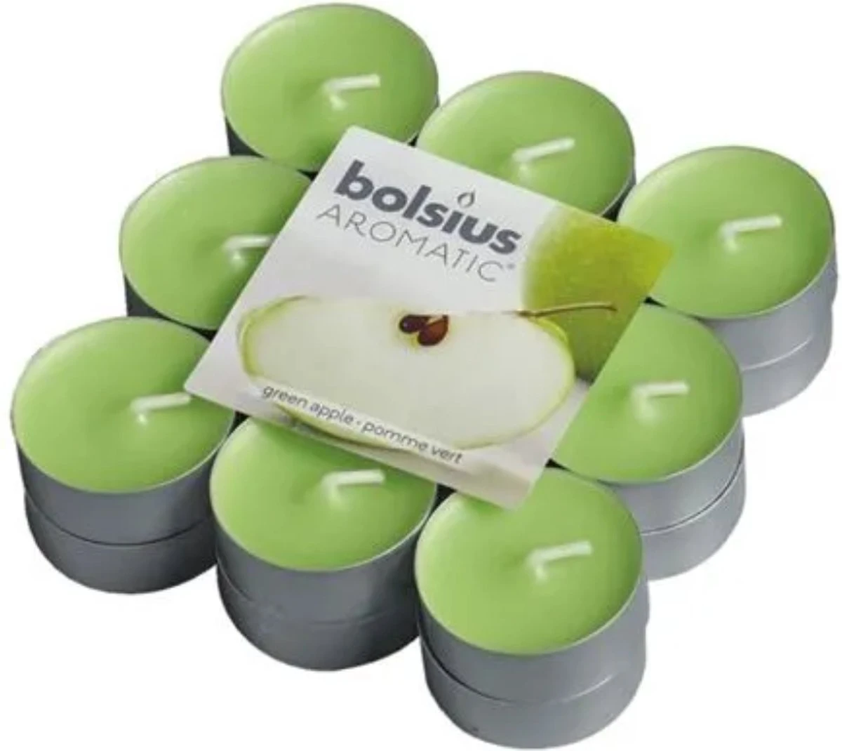 Bolsius Apple - Geur Waxinelichten - 18 Stuks 3 Bolsius Apple - Geur Waxinelichten - 18 Stuks