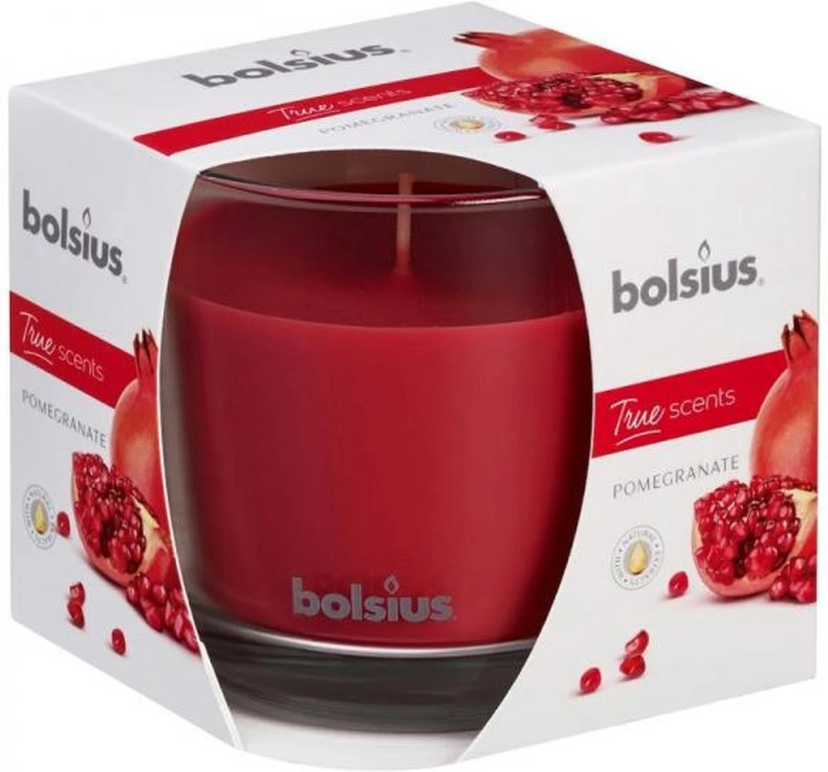 Bolsius Kaarsen - Rustieke Geurkaarsen Set - Mango, Magnolie, Granaatappel | Voordeelset 6 Bolsius Kaarsen - Rustieke Geurkaarsen Set - Mango, Magnolie, Granaatappel | Voordeelset - Afbeelding 4