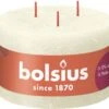 Bolsius Stompkaars Soft Pearl Ø140 Mm - Hoogte 9 Cm - Parelwit - 57 Branduren -Bolsius 1200x1140