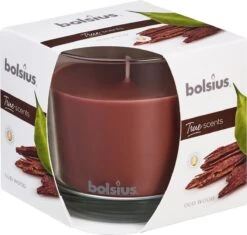 Bolsius Geurkaars True Scents Oud Wood 9,7 Cm Glas/wax Bruin -Bolsius 1200x1144