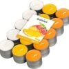 Bolsius Geurkaarsen Theelicht Mango Oranje/wit 30 Stuks -Bolsius 1200x1146