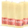 Bolsius - Rustieke Kaars - 4 Stuks - Licht Geel - 19cm - Paasdecoratie 2 Bolsius - Rustieke Kaars - 4 Stuks - Licht Geel - 19cm - Paasdecoratie -Bolsius 1200x1153