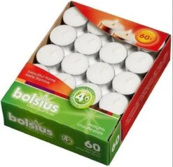 Bolsius Waxinelichtjes Met Cup 4 Uur 60 St