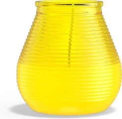 Bolsius - 6 Geurkaarsen - Citronella - Buitenkaars - Geel -Bolsius 1200x1171