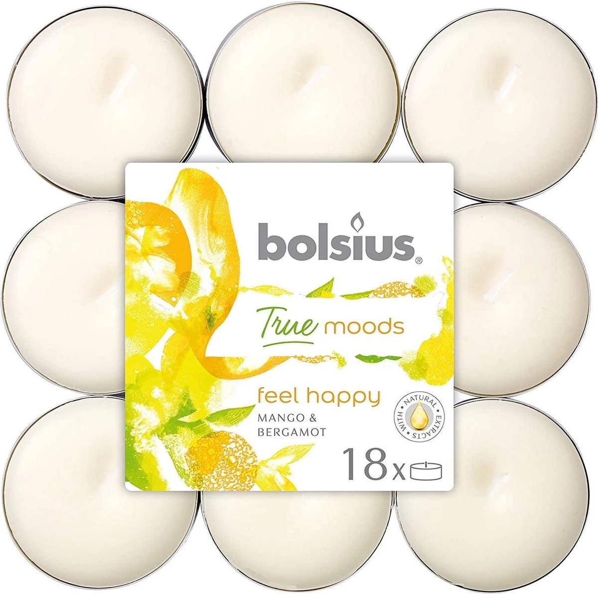 Bolsius Geurtheelicht 18st Feel Happy 3 Bolsius Geurtheelicht 18st Feel Happy