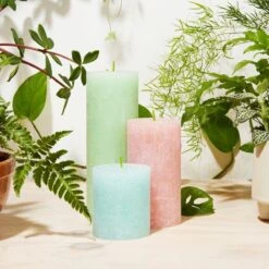 Bio Kaars - Bolsius Rustiek Stompkaars - Divine Earth Lucht - 190/68mm -Bolsius 1200x1200 110