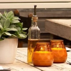 6 Stuks Bolsius Twilights Fuchsia Glazen Kaarsen 104/99 (70 Uur) -Bolsius 1200x1200 23