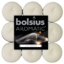 Bolsius Geurkaars Geurtheelicht 4 Uur Brick 18 Anti-tobacco (per 8 Stuks)