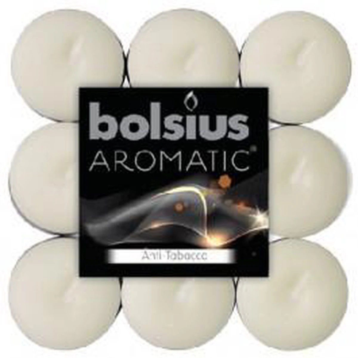 Bolsius Geurkaars Geurtheelicht 4 Uur Brick 18 Anti-tobacco (per 8 Stuks) 3 Bolsius Geurkaars Geurtheelicht 4 Uur Brick 18 Anti-tobacco (per 8 Stuks)