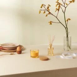 Bolsius - True Joy - 6 Geurkaarsen Met Kurken Deksel - Spring Blossom - Geel - Voordeelverpakking - Geurkaars - Paasdecoratie -Bolsius 1200x1200 49